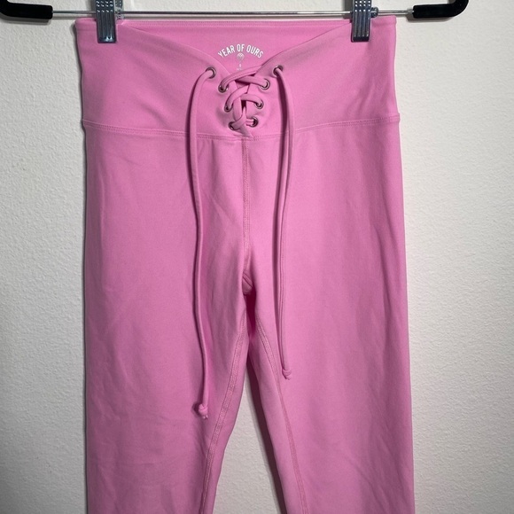 YEAR OF OURS STRECH FOOTBALL LEGGING PINK - Picture 3 of 5